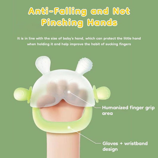 Bunny Teether Mitten
